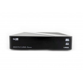 HDME Décodeur IPTV Multimédia - Set Top Box TV, H.265, WLAN WiFi intégré  150Mbps, Lecteur multimédia Internet TV, Récepteur IP HEVC H.256, Remplace