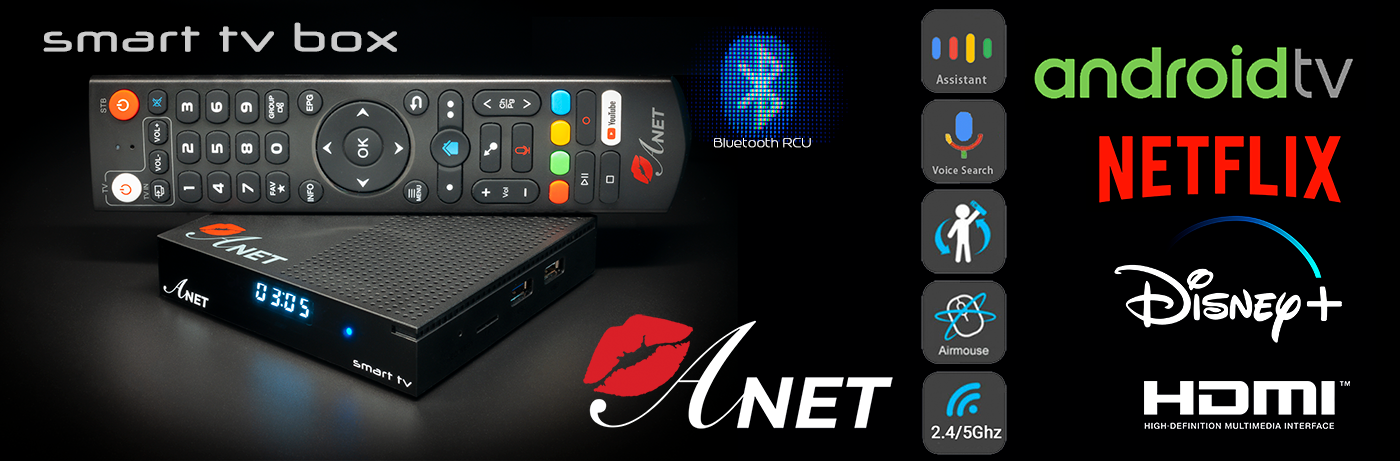 Anet smart TV box